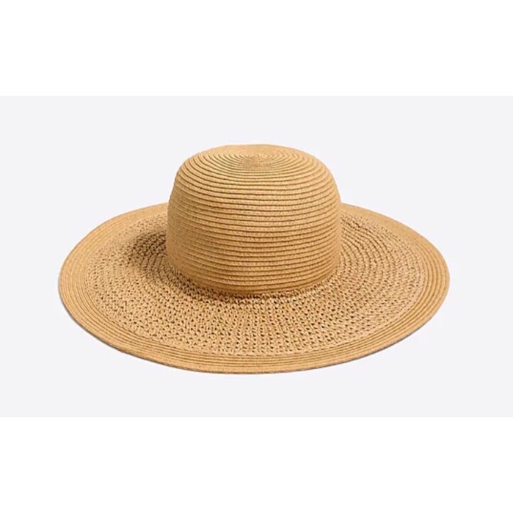 J. Crew Textured Summer Straw Hat